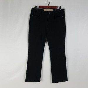 Nine West Jeans Womens W32 x L27 Mid Rise Vintage America Straight Black Denim‎